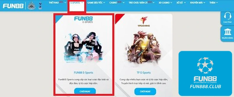 eSports กับ Fun888