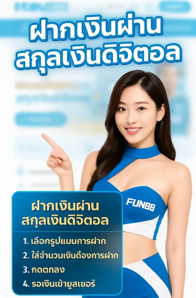 วิธีฝาก-ถอนผ่าน fun888